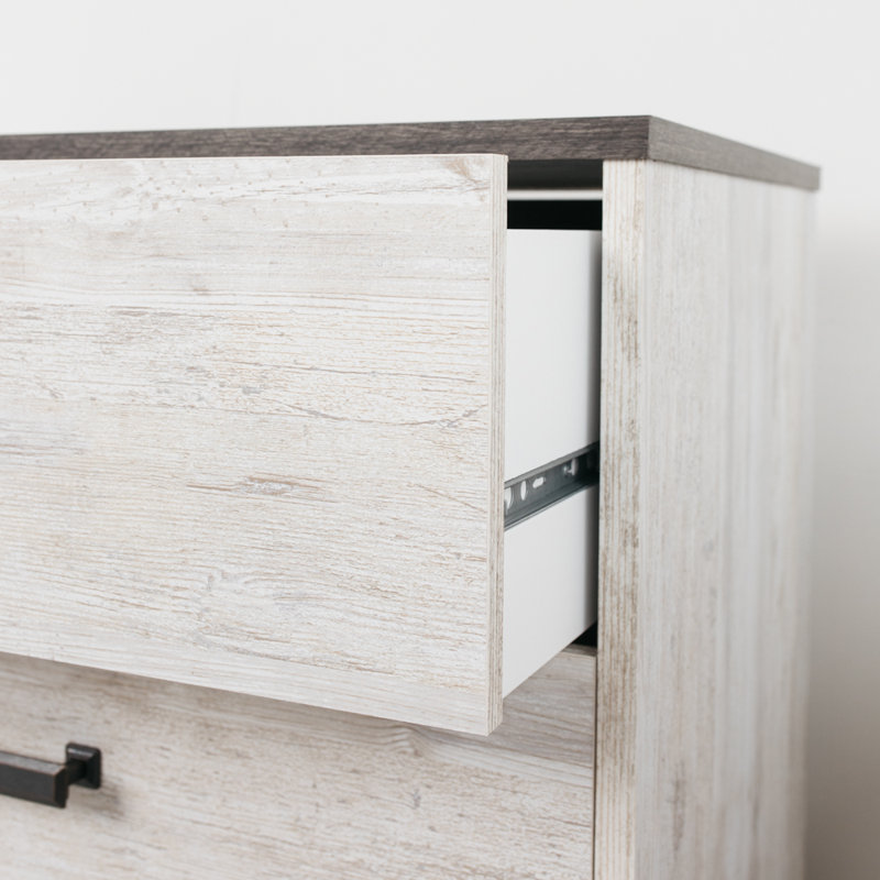 Signature Design by Ashley Shawburn Two Toned 6 Drawer Dresser